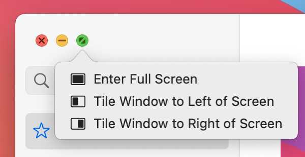 other button for control on mac