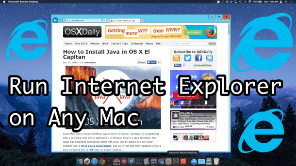 where to get internet explorer for mac
